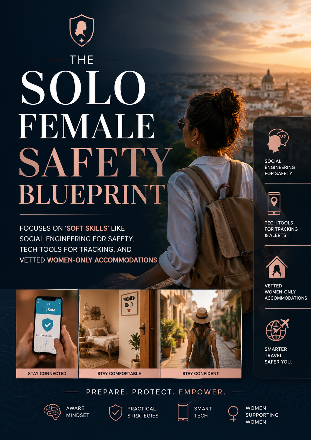 The Solo Female Safety Blueprint — A How-To Guide (PDF Ebook)