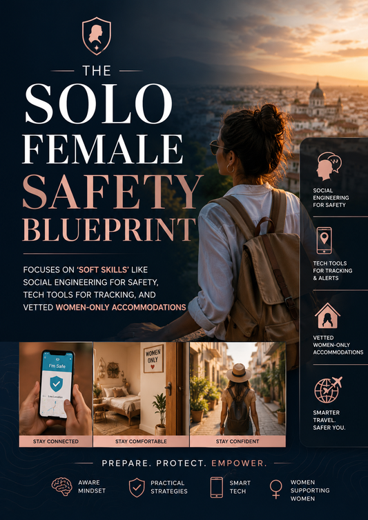 The Solo Female Safety Blueprint — A How-To Guide (PDF Ebook)