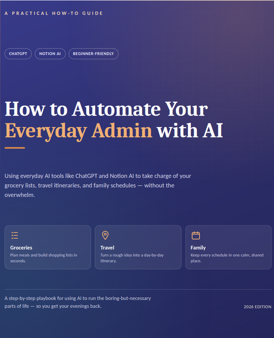 How to Automate Your Everyday Admin with AI