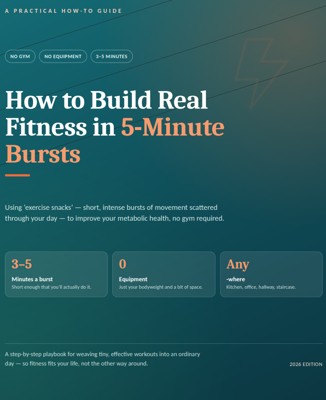 Micro Workout Mastery - How to Build Real Fitness in 5-Minute Bursts