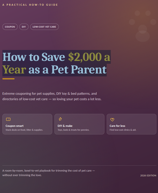 How to Save £1,500 a Year as a Pet Parent