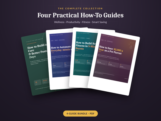 The Complete Vault Bundle — All 4 Guides (Save 40%)